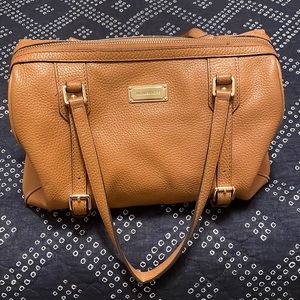 Michael Kors double handle leather handbag.
